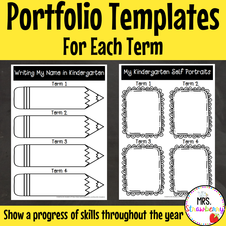 Printable Portfolio Template