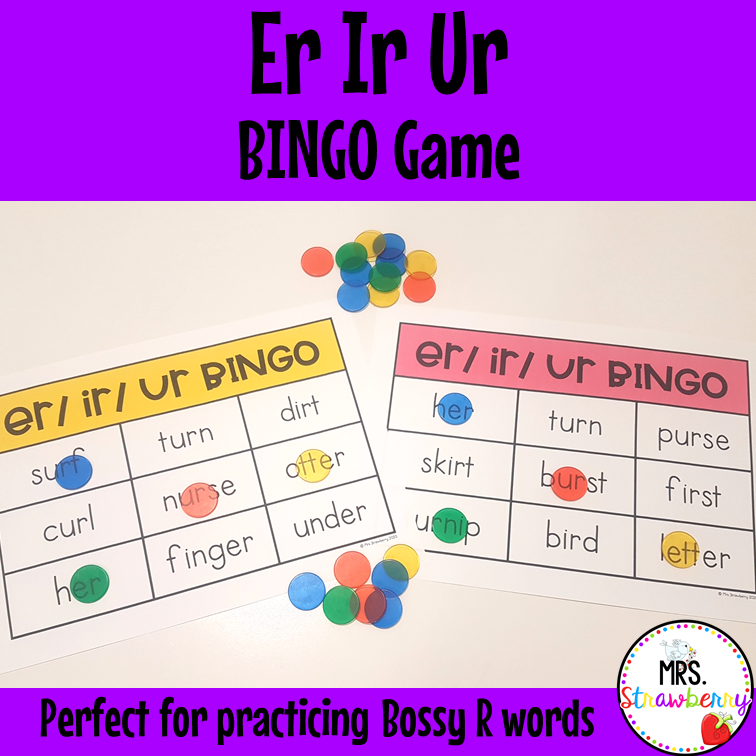 er-ir-ur-bingo-mrs-strawberry-sound-reading-practice