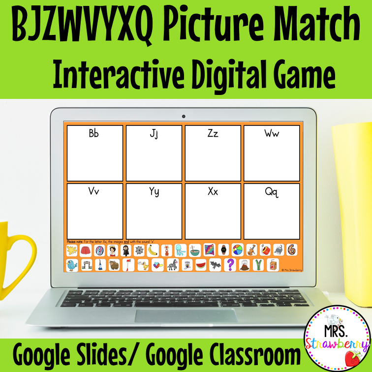 Digital BJZWVYXQ Picture Sort For Google Slides and Google